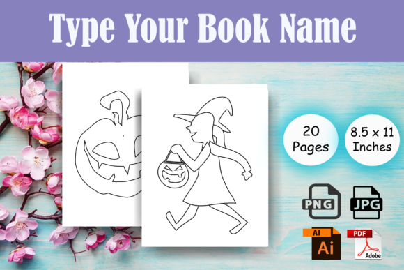 Accelerating KDP Success with Ready-to-Print Halloween Kids Coloring Assets