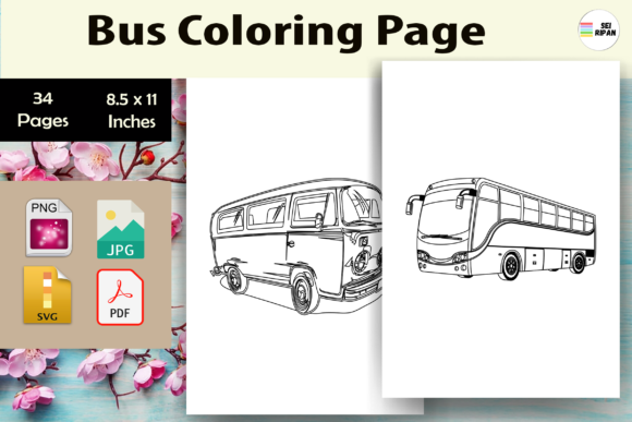 Bus Coloring Page for Kids-KDP: A Practical Asset Evaluation