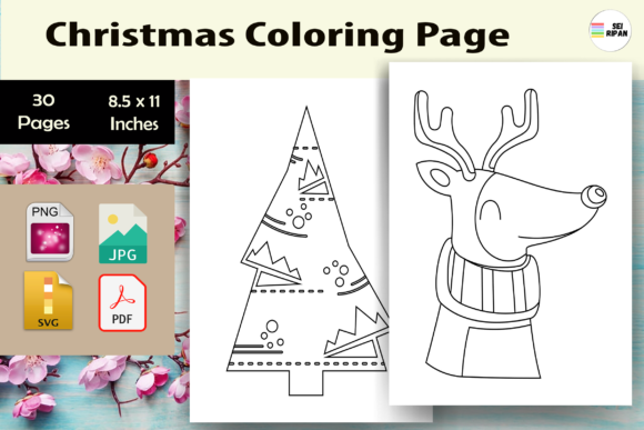 Christmas Coloring Page Kids 5- KDP: A Creator's Guide