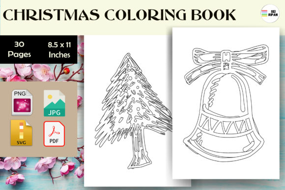 Christmas Coloring Page Kids - KDP: A Practical Asset for Holiday Publishing