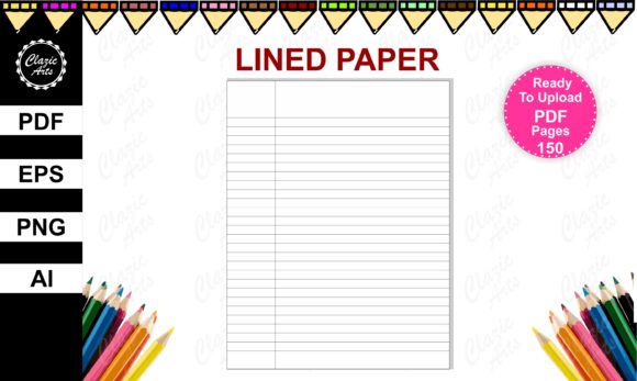 College Ruled Lined Paper: Creative KDP Interior Uses