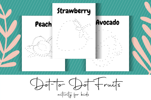 Dot-to-Dot Fruits KDP Interior: Creative Publishing Guide