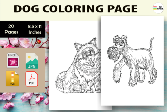 Evaluating Dog Coloring Page-KDP Assets for Print Business