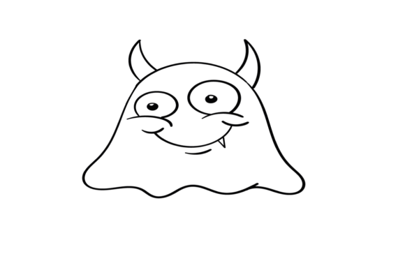 Halloween Coloring Page Ghost: Fun & Easy Designs