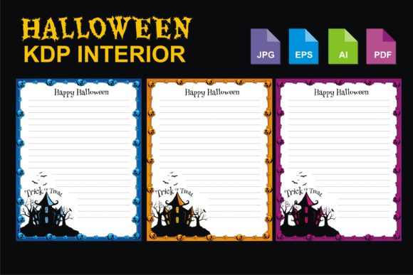 Halloween KDP Interior Template: Design & Print Guide