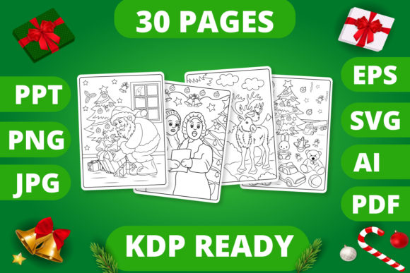 Maximizing KDP Christmas Coloring Book for Kids 2: A Technical and Creative Asset Guide