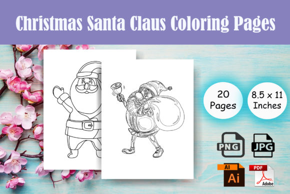 Maximizing Your KDP Business with Premium Christmas Santa Claus Coloring Pages