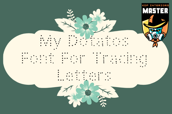 My Dotatos: Strategic Application of Whimsical Display Typography