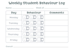 Streamlining Grade 1 Classroom Management with a KDP Ready Teacher Student Log Interior