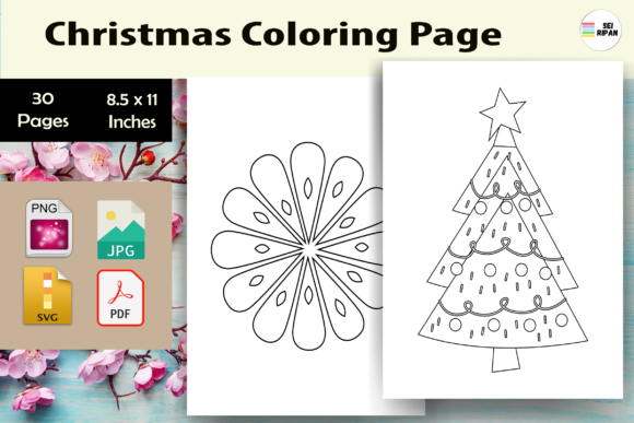 Streamlining Your Holiday Publishing Strategy with Christmas Coloring Page Kids 4 -KDP Assets